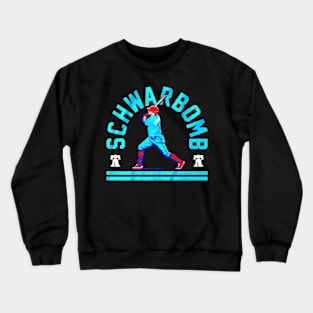 kyle schwarber baseball Crewneck Sweatshirt